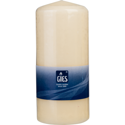 Gies Stompkaars ivoor 130 x 58 mm