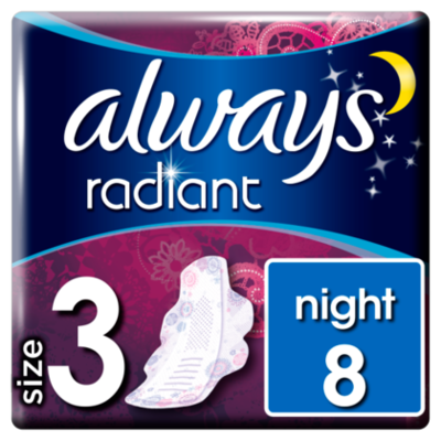 Always Maandverband radiant night