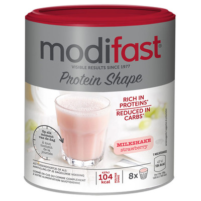 Modifast Proteïn shape milkshake aardbei