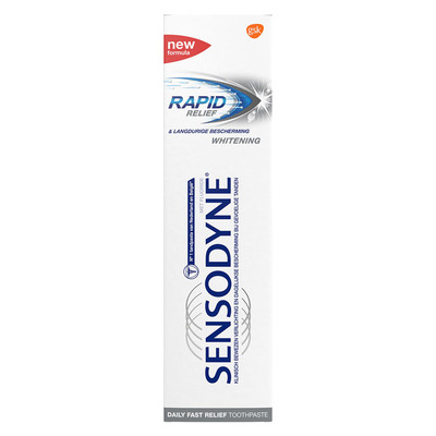 Sensodyne Rapid relief whitening gevoelige tanden