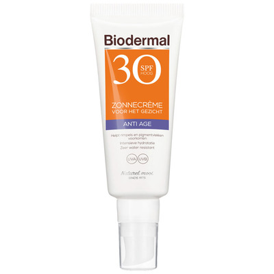 Biodermal Anti age zonnecrème gezicht SPF 30