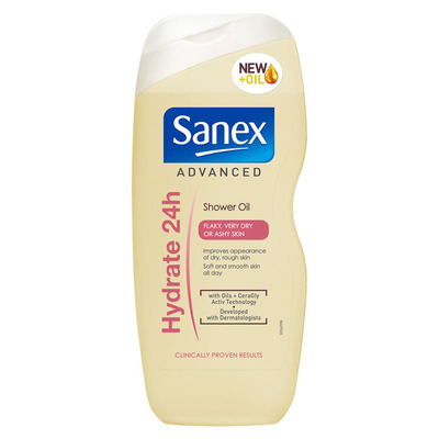 Sanex Advanced hydrate 24h shower oil