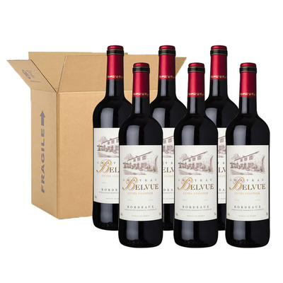 Chateau Belvue 6x Cuvee prestige