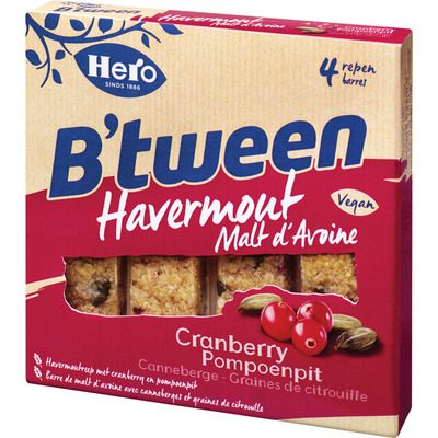 Hero Btween cranberry pompoenpitten
