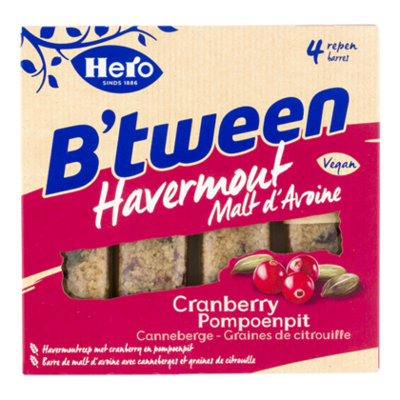 Hero B'tween cranberry pompoenpitten