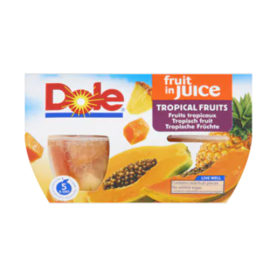 Dole Fruit in Juice Tropisch Fruit