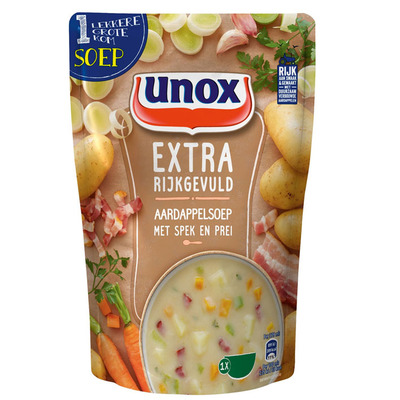 Unox Soep in zak aardappelsoep
