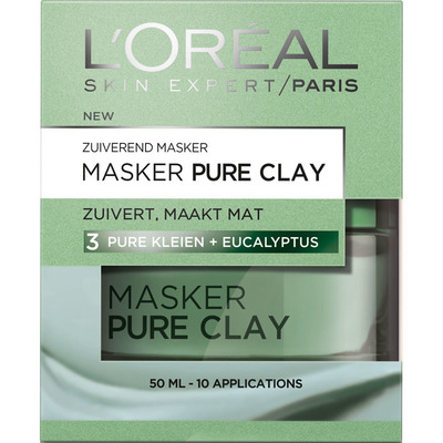 L'Oréal Skin expert zuiverend pure clay masker