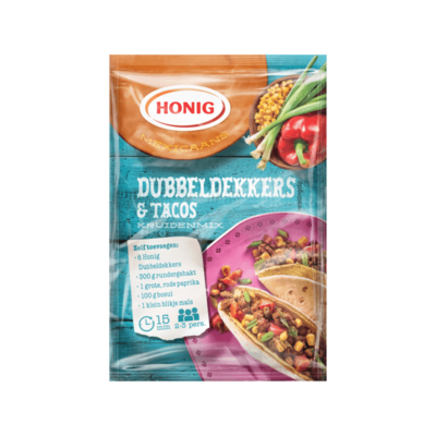Honig Mexicaans Dubbeldekkers & Tacos Kruidenmix