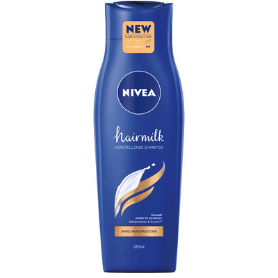 Nivea Hairmilk shampoo voor dik haar