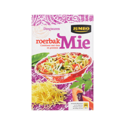Jumbo Deegwaren Roerbak Mie