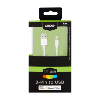 Grixx Optimum 8-Pin to USB 3m