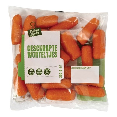 geschrapte worteltjes