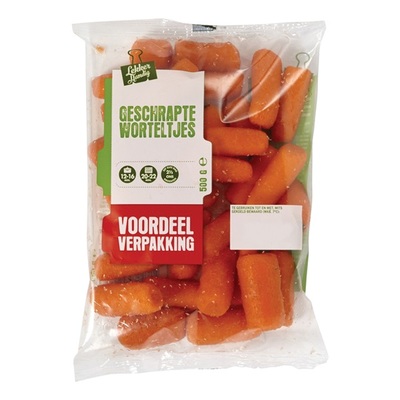 geschrapte worteltjes