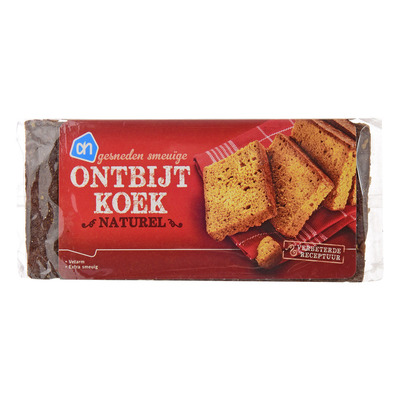 Huismerk Ontbijtkoek gesneden