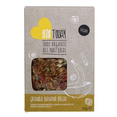 Bio Today Granola banana bread bio