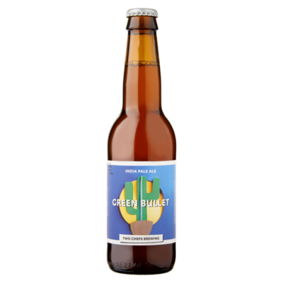 Two Chefs Brewing Green Bullet India Pale Ale Fles