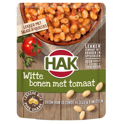 Hak Witte bonen met tomaat