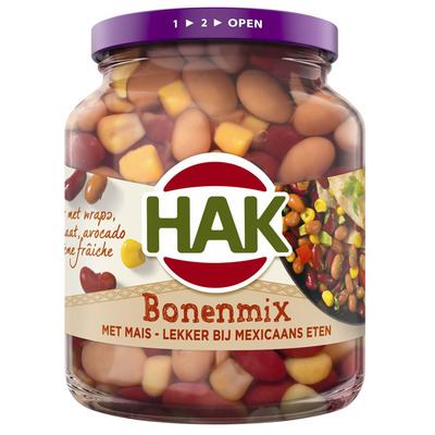 Hak Mexicaanse bonenmix