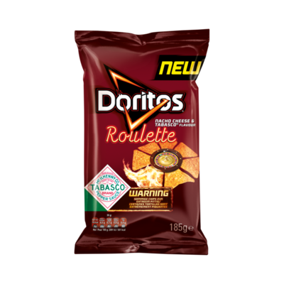 Doritos Roulette Maischips Nacho Cheese & Tabasco Flavour