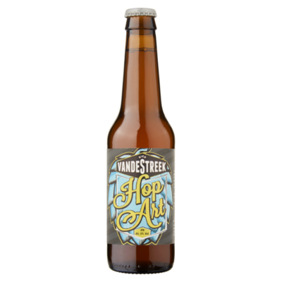 vandeStreek Bier Hop Art Fles