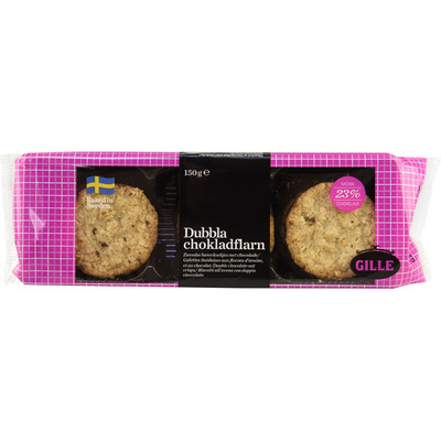 Gille Double chocolate crisps