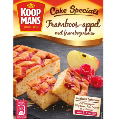 Koopmans Cake Specials Framboos-appel