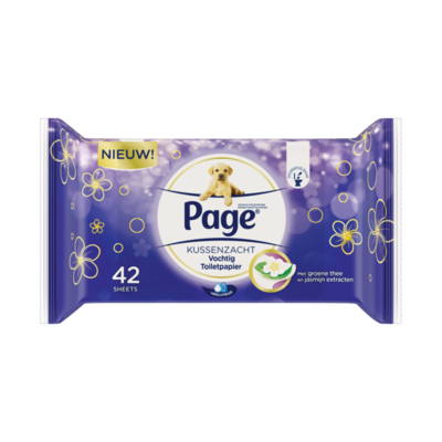 Page Kussenzacht Vochtig Toiletpapier