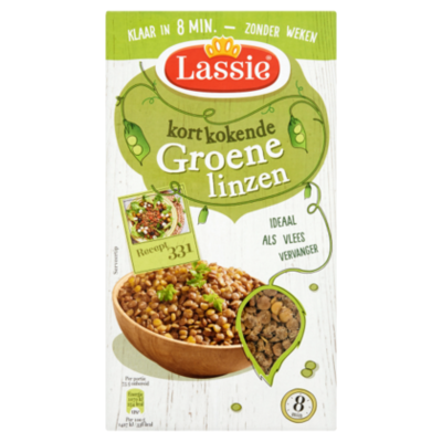 Lassie Kortkokende groene linzen