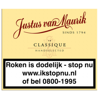 Justus van Mourik Sigaren classique