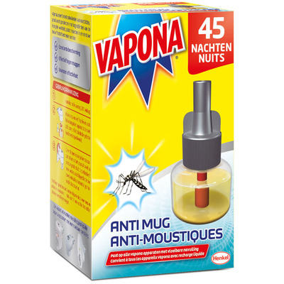 Vapona Anti-mug navulling voor 45 nachten