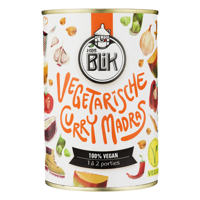 vanBLIK Vegetarische curry madras