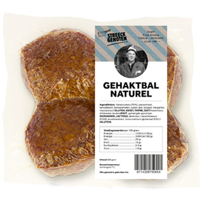 Streeckgenoten Gehaktbal naturel