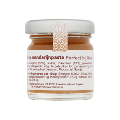 Paiarrop Kweeperen Mandarijnpasta