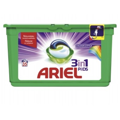Ariel 3in1 PODS color wascapsules 35 wasbeurten