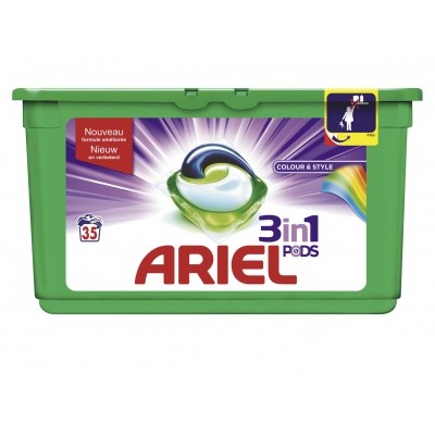 Ariel 3in1 PODS color wascapsules 35 wasbeurten