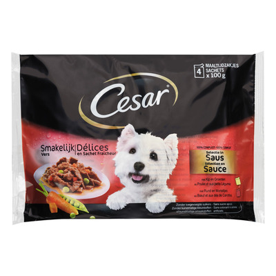 Cesar Smakelijk verse maaltijdzakjes in saus