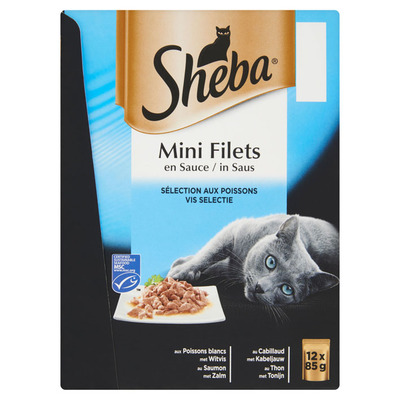 Sheba Mini filet in saus