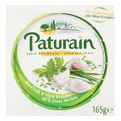 Paturain Verse roomkaas knoflook-fijne kruiden