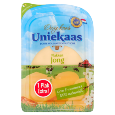Unie kaas Jong plakken