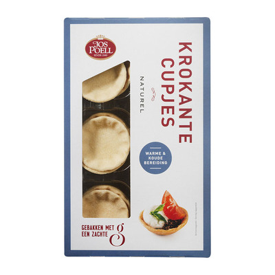 Jos Poell Krokante cupjes naturel