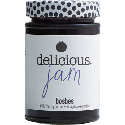 delicious. jam bosbes