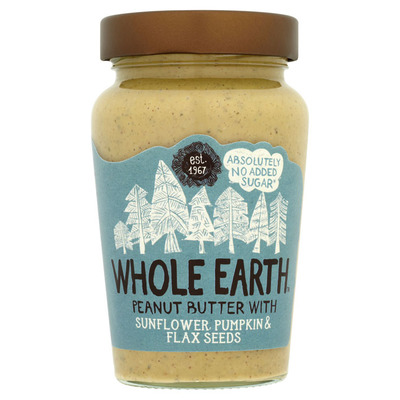 Whole Earth Peanutbutter sunflower pumpkin seeds