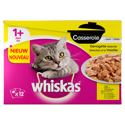 Whiskas Casserole adult gevogelte