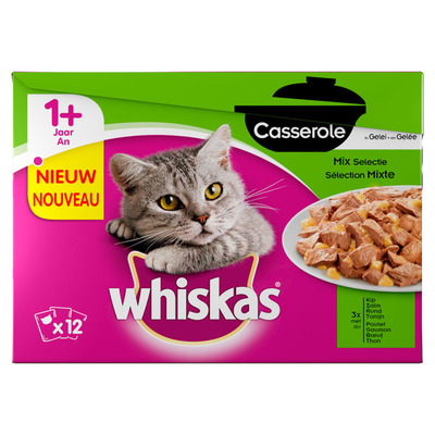Whiskas Casserole adult mix selection