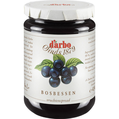 D'arbo Wilde blauwe bes confiture