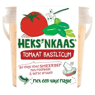 Heksnkaas tomaat basilicum