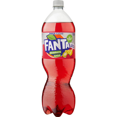 Fanta Zero aardbei kiwi