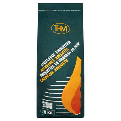 THM Houtskool Briketten 10 kg