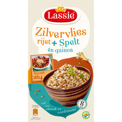 Lassie Zilvervliesrijst spelt-quinoa